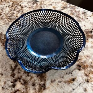 Japanese shippo-yaki (cloisonné enamel on copper) serving bowl